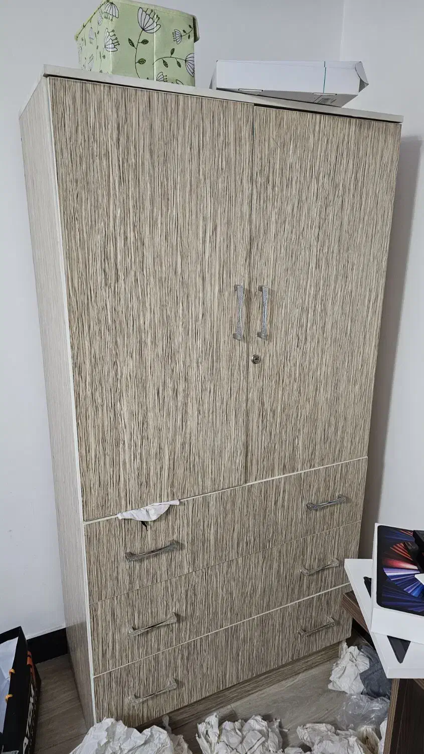 کمد لباس با سه کشو|جاکفشی، کمد، دراور|مهاباد (آذربایجان غربی), |دیوار