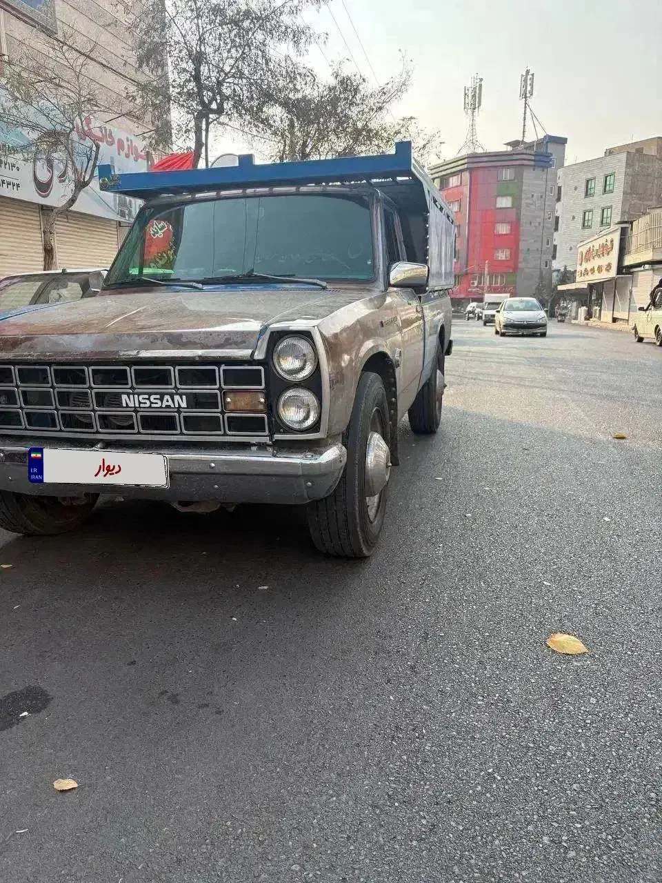 نیسان وانت مدل ۷۷ بیرنگ عتیقه|خودرو سواری و وانت|کرج, برغان|دیوار