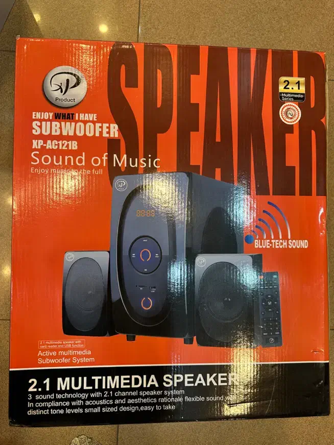 اسپیکر ایکس پی-پروداکت مدل AC121B|سیستم صوتی خانگی|خرمدره, |دیوار