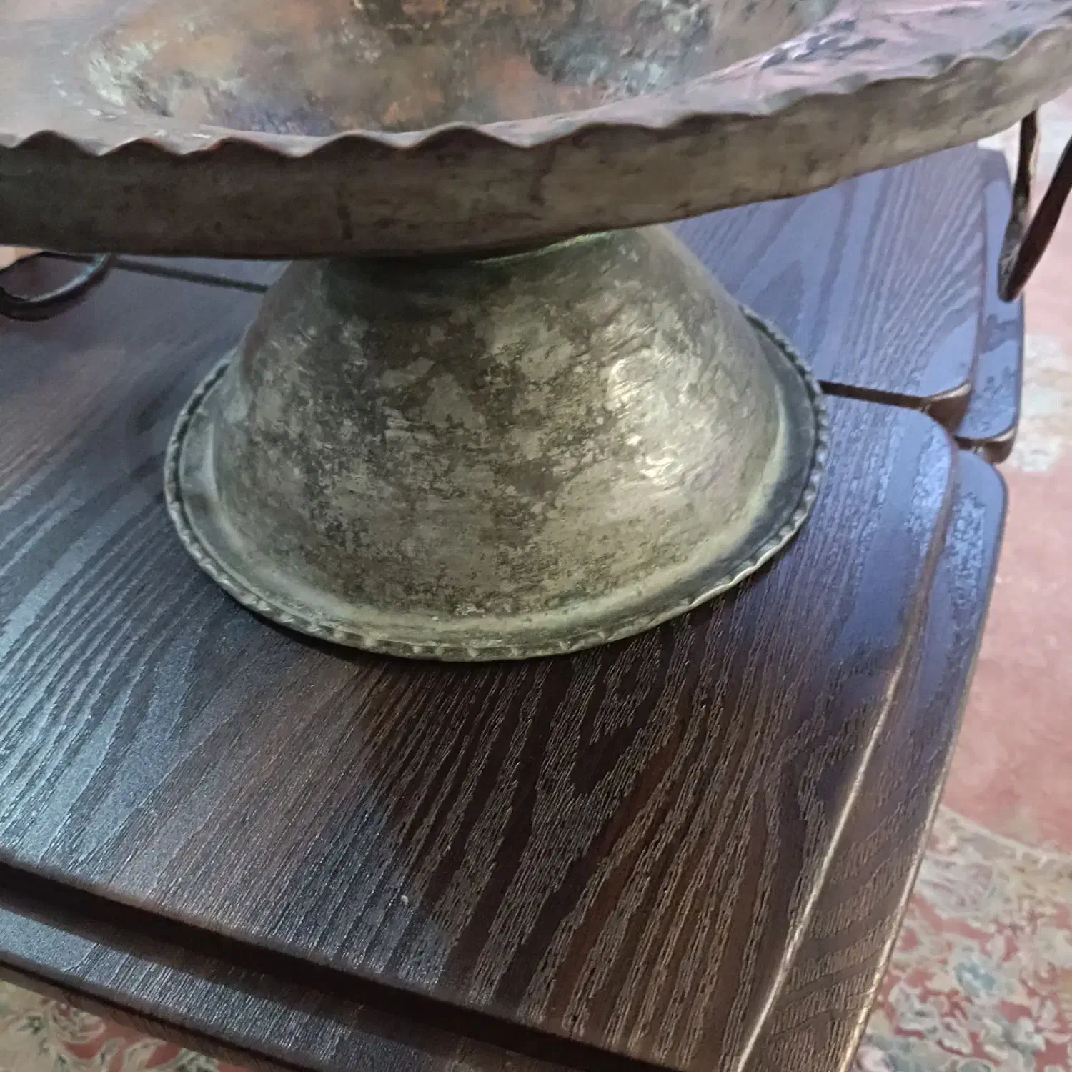 منقل مسی قدیمی|کلکسیون و سرگرمی|رشت, سعدی (تختی)|دیوار