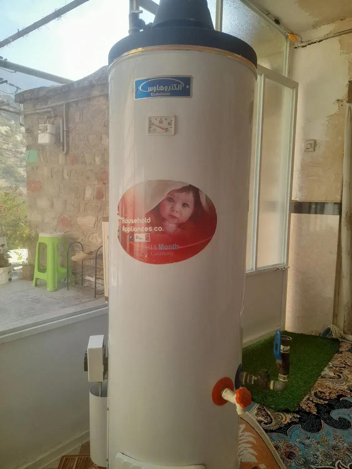 آبگرم کن گازی الکتروهاوس|آبگرمکن، پکیج، شوفاژ|اورامان, |دیوار