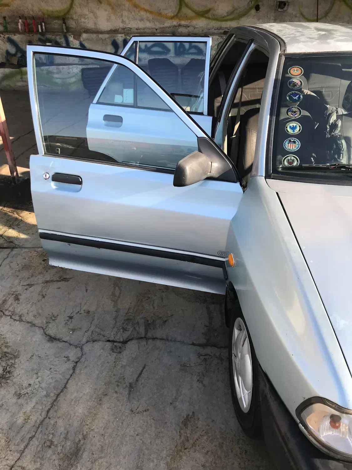 پراید مدل 76 نقر ابی دارایی یە حوال ثبت نامی|خودرو سواری و وانت|هشتگرد, فاز ۱ مهستان|دیوار