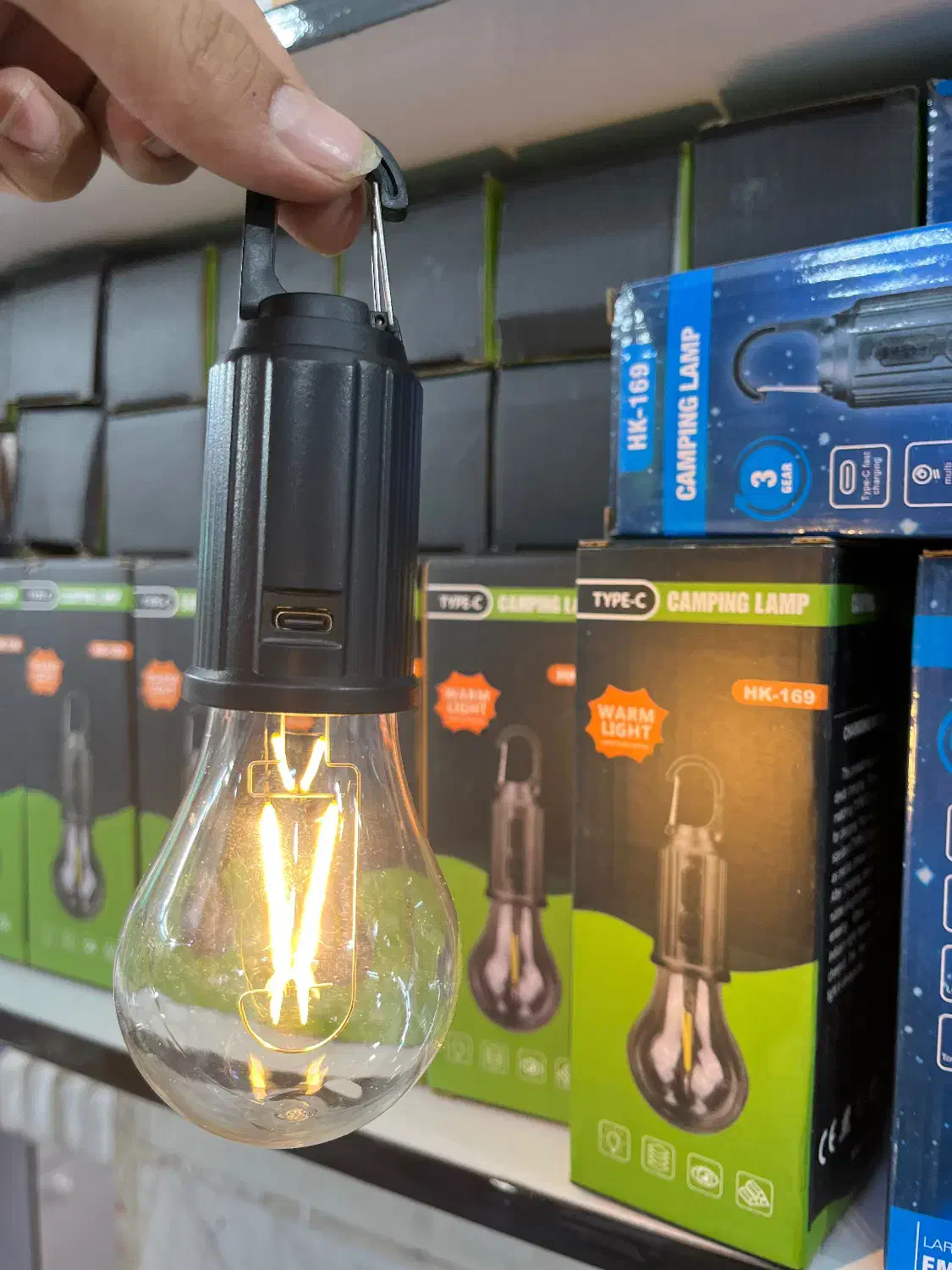 چراغ شارژی HK169/چراغ کمپی/لامپ شارژی|لامپ و چراغ|تهران, افسریه جنوبی|دیوار