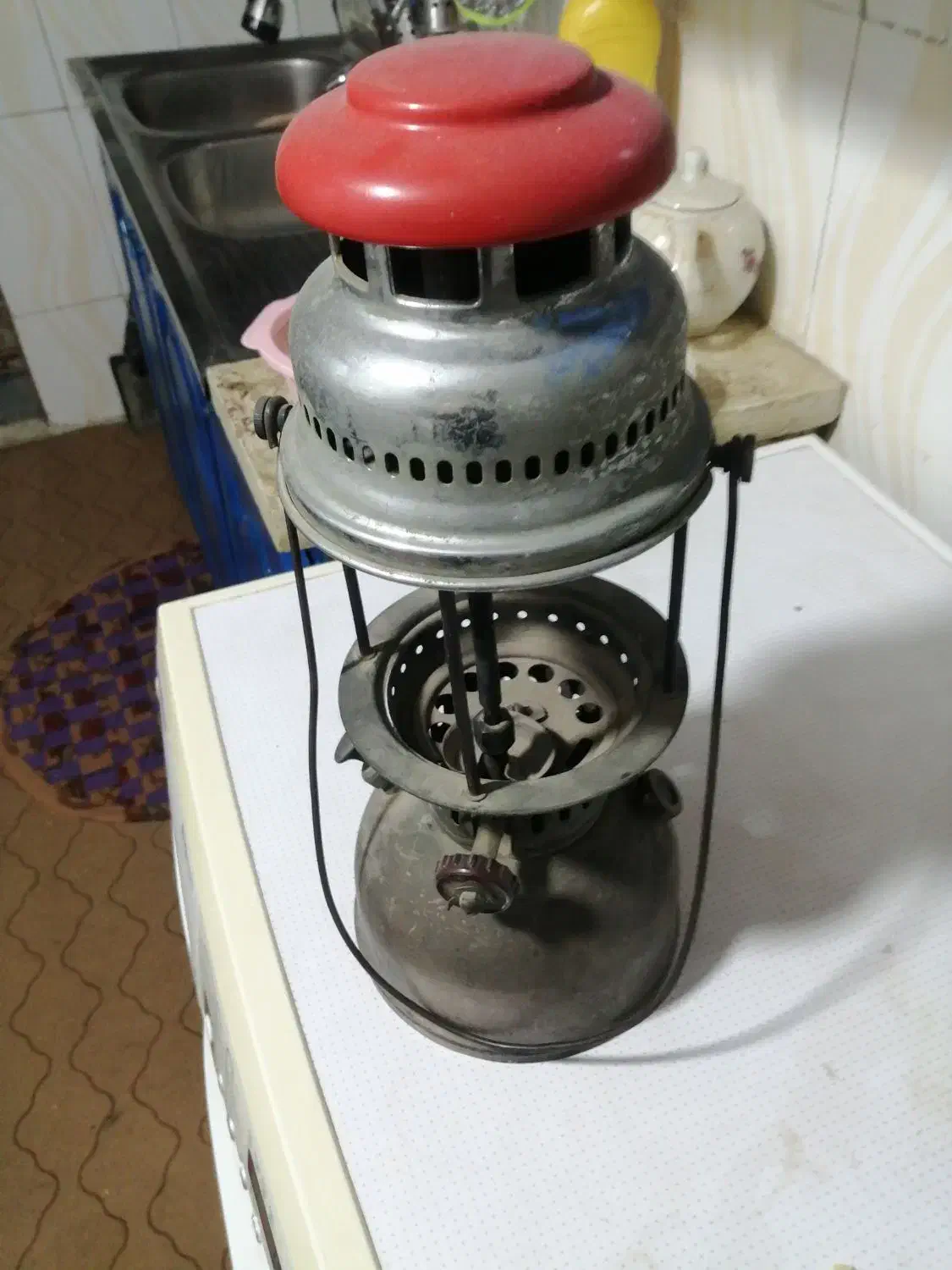 چراغ زنبوری ابتیموس سوئد|کلکسیون اشیاء عتیقه|قم, شهرک مهدیه|دیوار