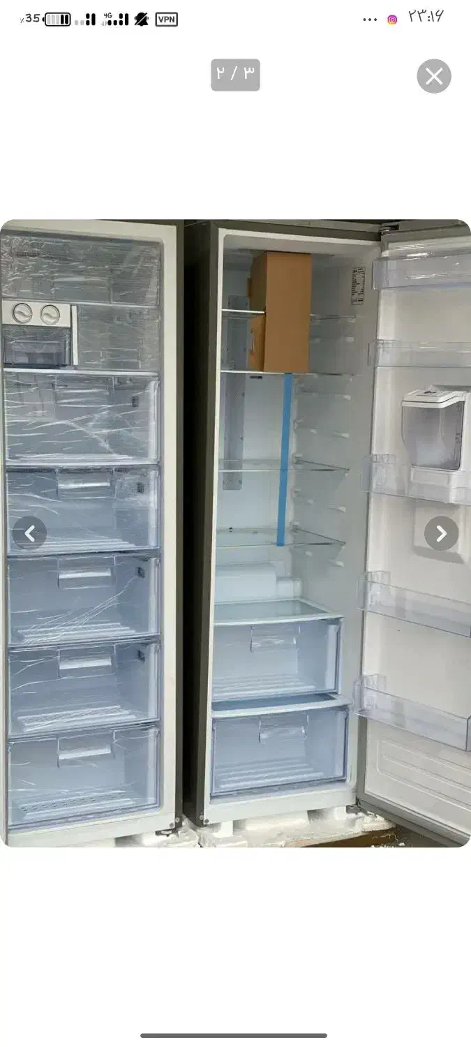 یخچال دوقلو الجی|یخچال و فریزر|شیراز, شریف‌آباد|دیوار