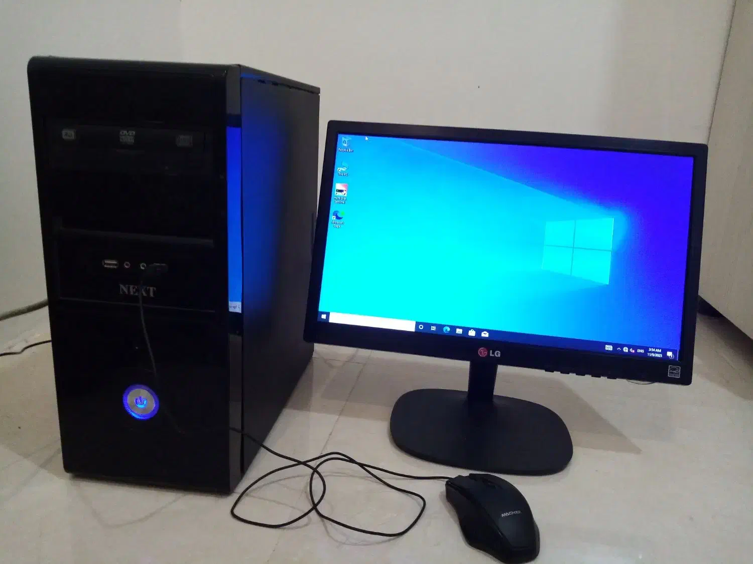 کامپیوتر قوی چهار هسته i5 با مانیتور 19 led|رایانه رومیزی|مشهد, امیریه|دیوار