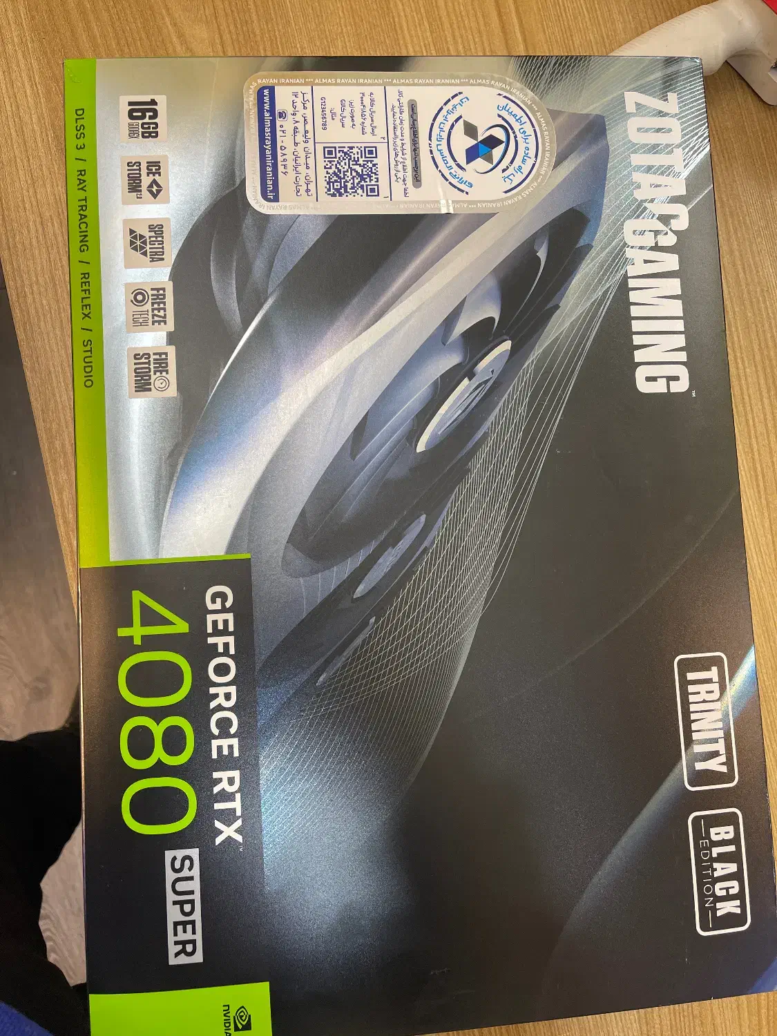 Vga ZOTAC 4080 super 16g oc trinity|قطعات و لوازم جانبی رایانه|تهران, فلسطین (میدان انقلاب)|دیوار