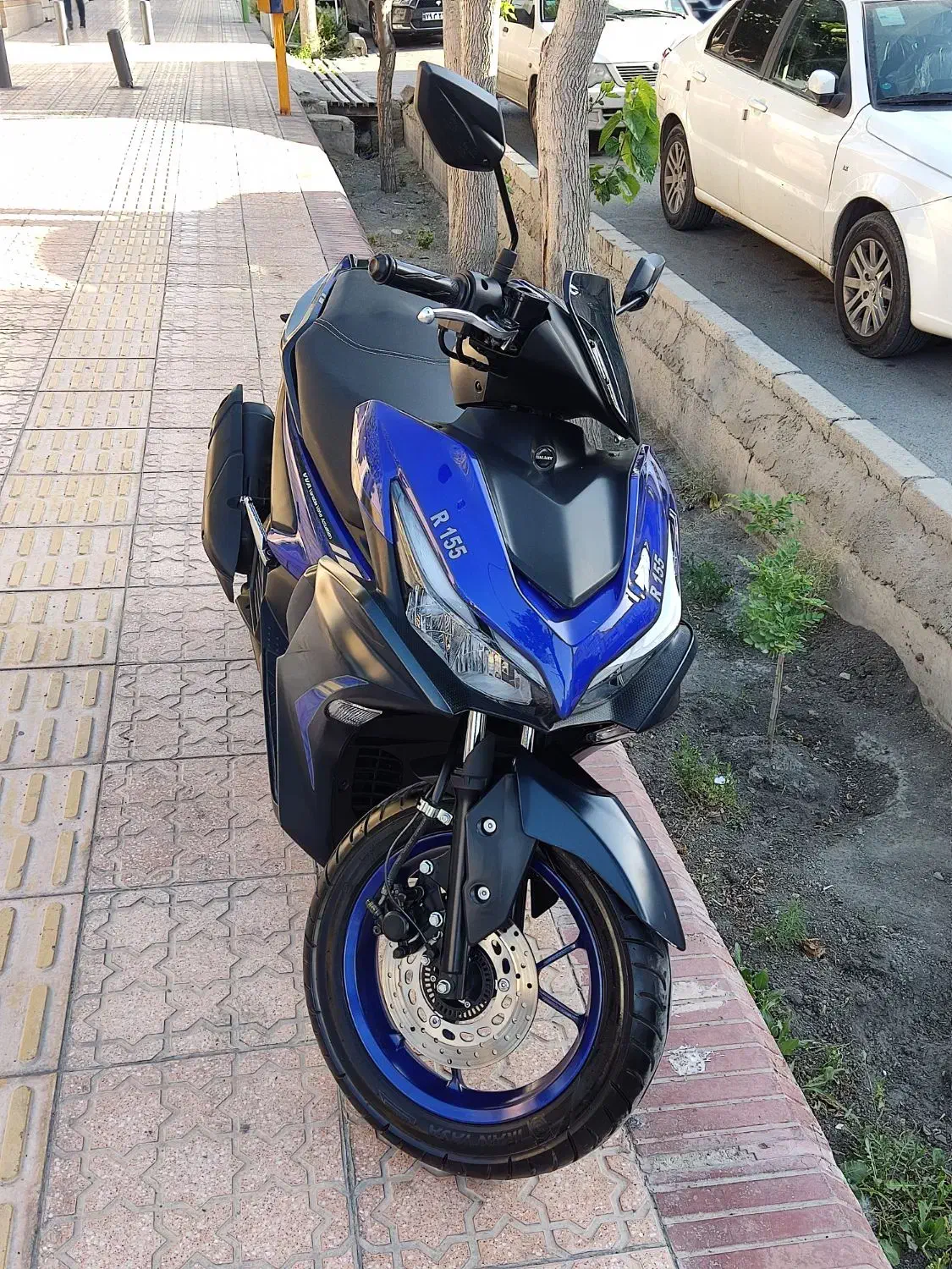 موتور طرح ایروکس گلکسی نیرو موتور هواخنک 155|موتورسیکلت|اصفهان, تخت فولاد|دیوار