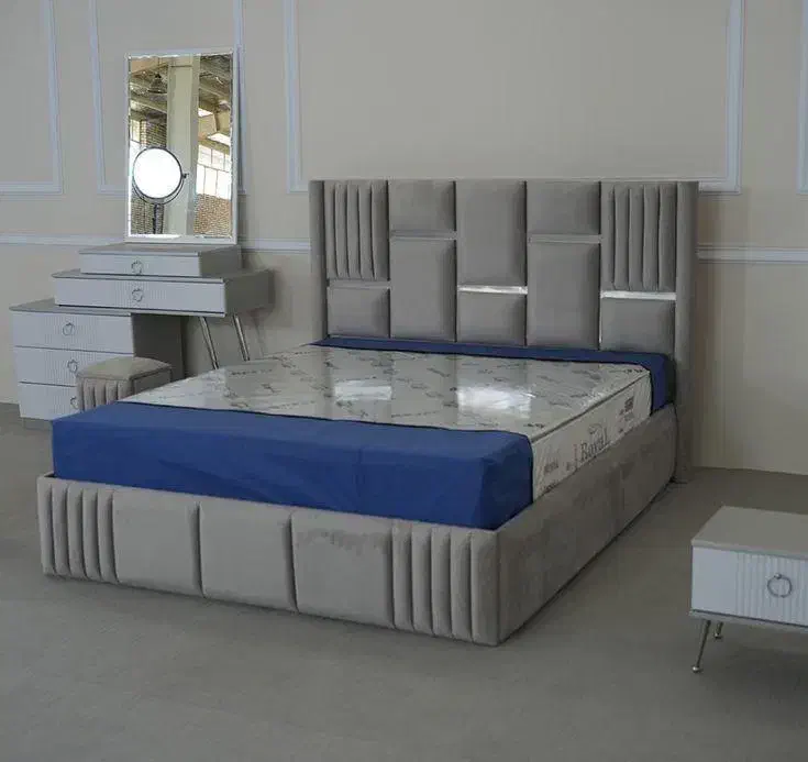 خوابی آرام - تخت خواب ماوی کیش|تخت و سرویس خواب|کیش, |دیوار