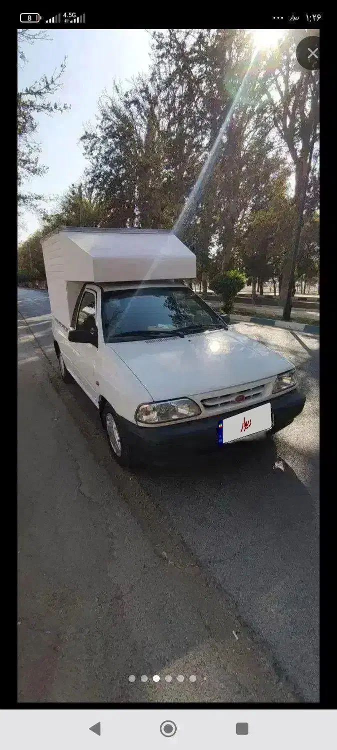 پراید وانت 1400مسقف|خودرو سواری و وانت|همدان, |دیوار