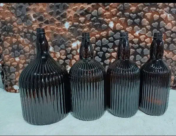 بطری شیشه ای درب دار از یک لیتر تا شش لیتر|ظروف نگهدارنده، پلاستیکی، یکبارمصرف|بهبهان, |دیوار