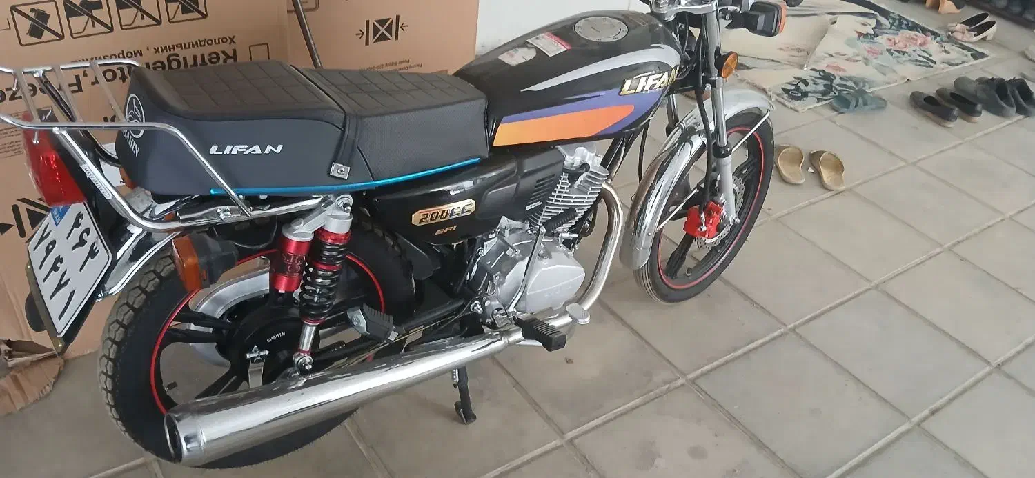 موتور ۲۰۰ تخت خشک|موتورسیکلت|سنندج, |دیوار