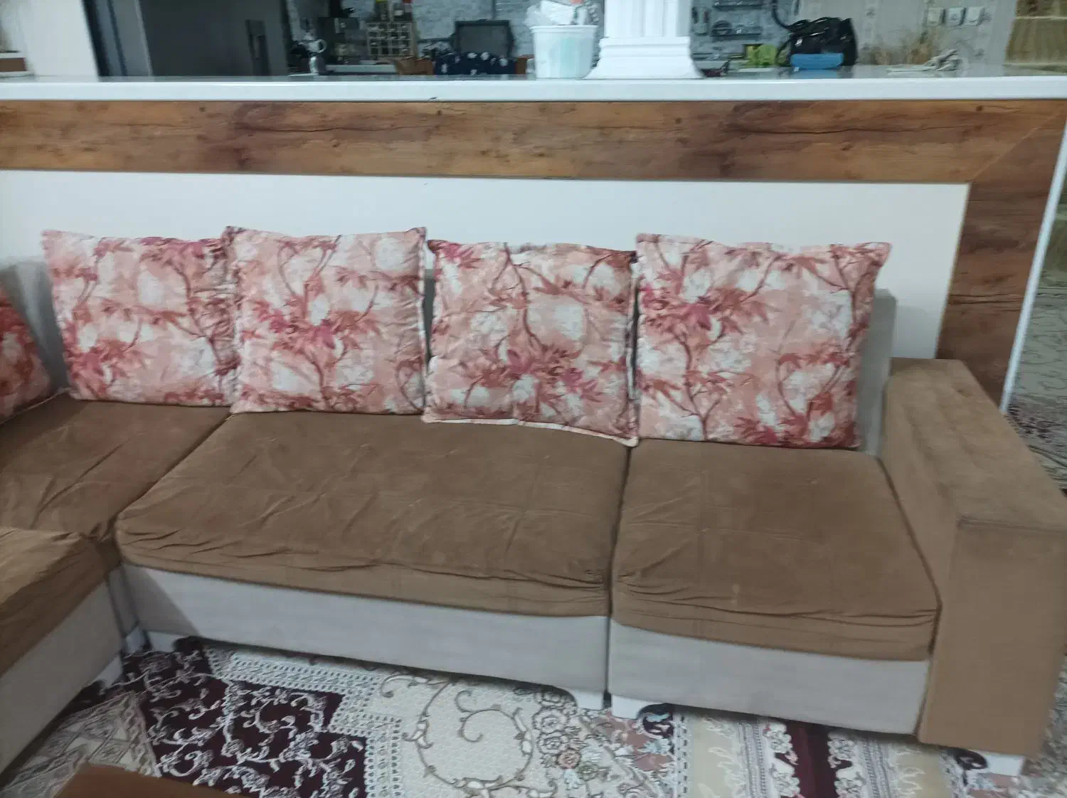 فروش مبل راحتی ال 8نفره|مبلمان خانگی و میز عسلی|سبزوار, توحیدشهر|دیوار