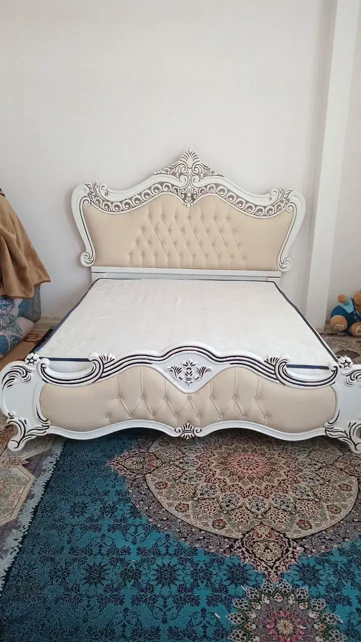 تخت خواب دونفره|تخت و سرویس خواب|مشهد, عباس‌آباد|دیوار