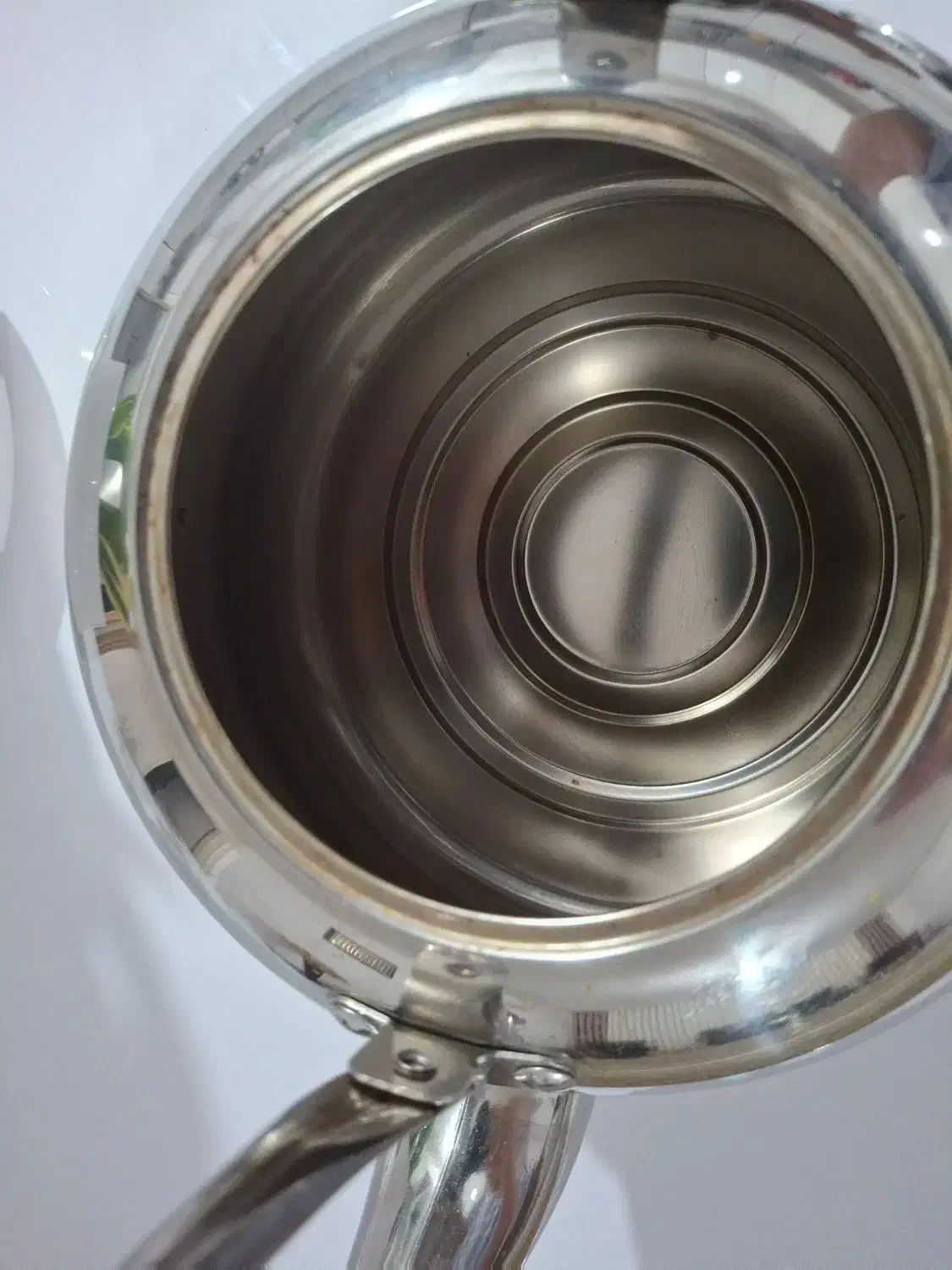 کتری استیل ۴ لیتری،سوتی|قوری، کتری، قهوهساز دستی|ساوه, |دیوار