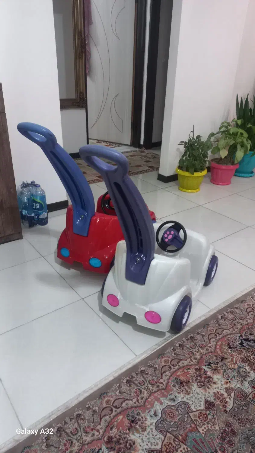 ماشین بزرگ دسته دار|اسباب‌بازی بچه|گرمدره, |دیوار