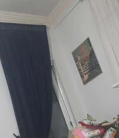 پرده تور سورمه ای|پرده، رانر، رومیزی|تهران, اوقاف|دیوار