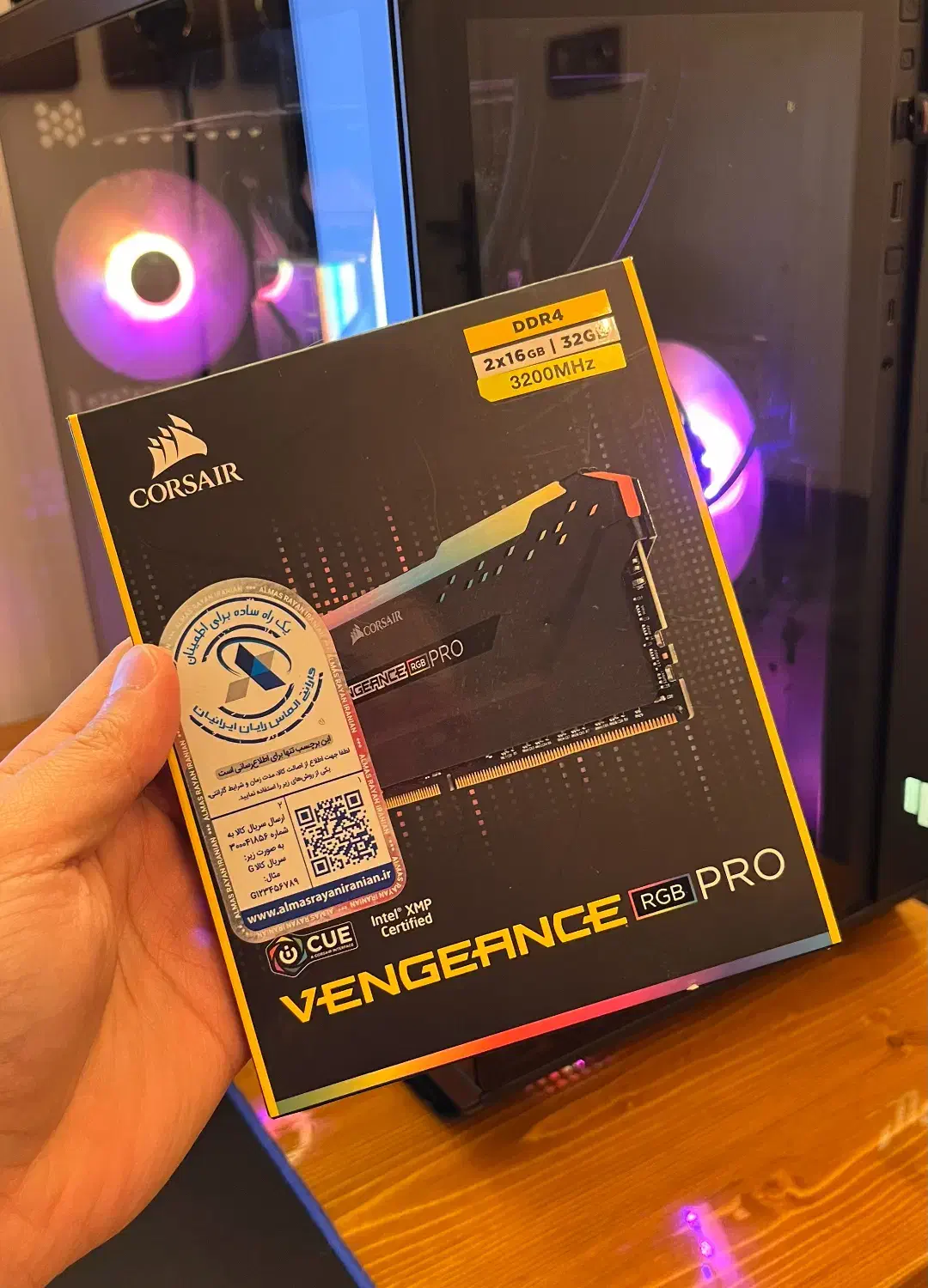 رم کورسیر Corsair Vengeance RGB Pro 3200 DDR4 03|قطعات و لوازم جانبی رایانه|سبزوار, پاسداران|دیوار