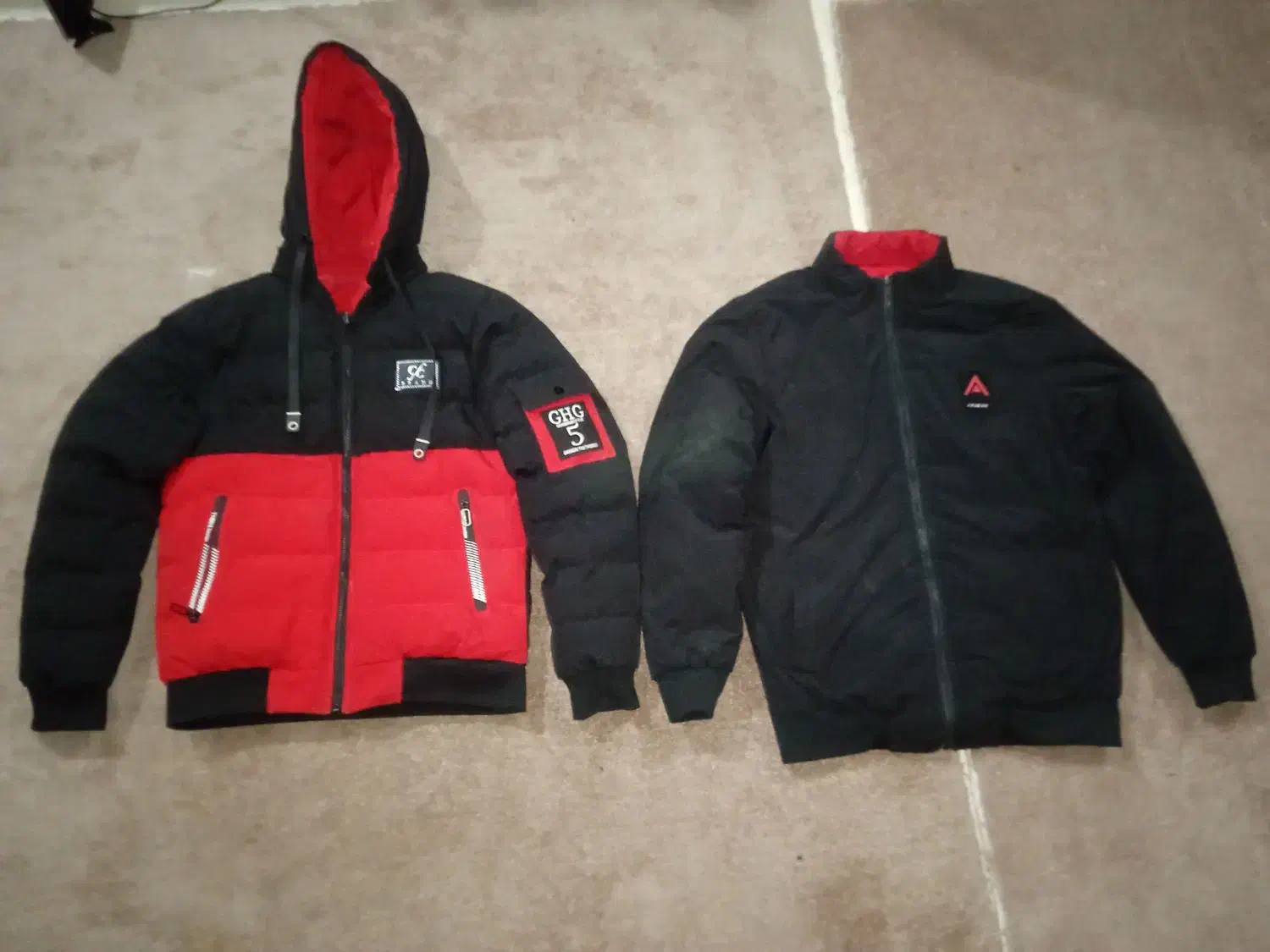 کاپشن خارجی دو رو سایز XL|لباس|خرمدره, |دیوار