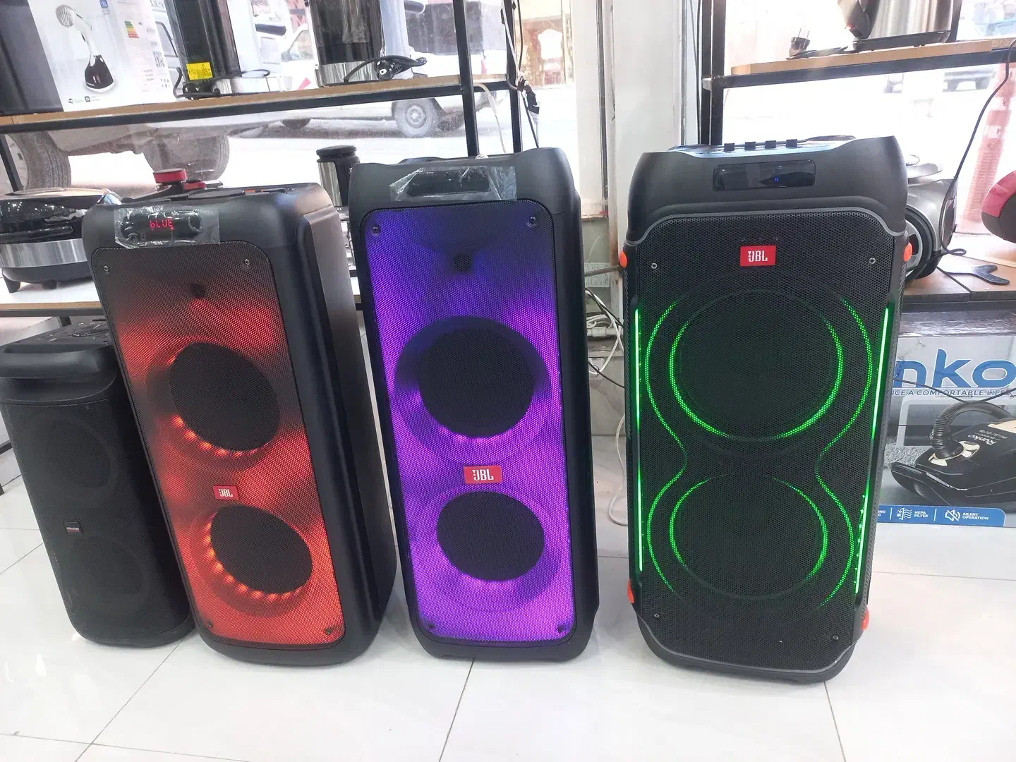 اسپیکر شارژی و خانگی مارک جی بی ال|سیستم صوتی خانگی|ایلام, |دیوار