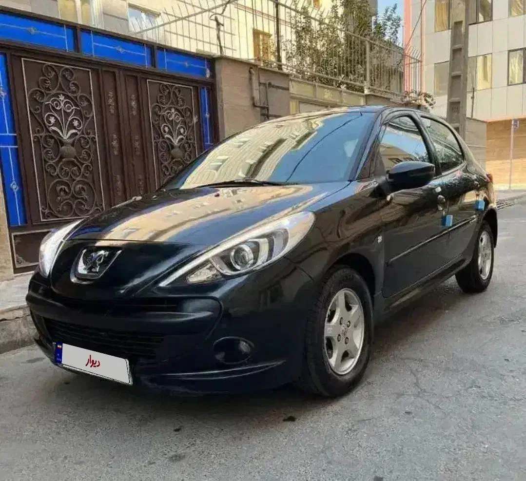 ۲۰۷ پانورما ۴۰۱ دنده مشکی|خودرو سواری و وانت|نیشابور, فضل|دیوار