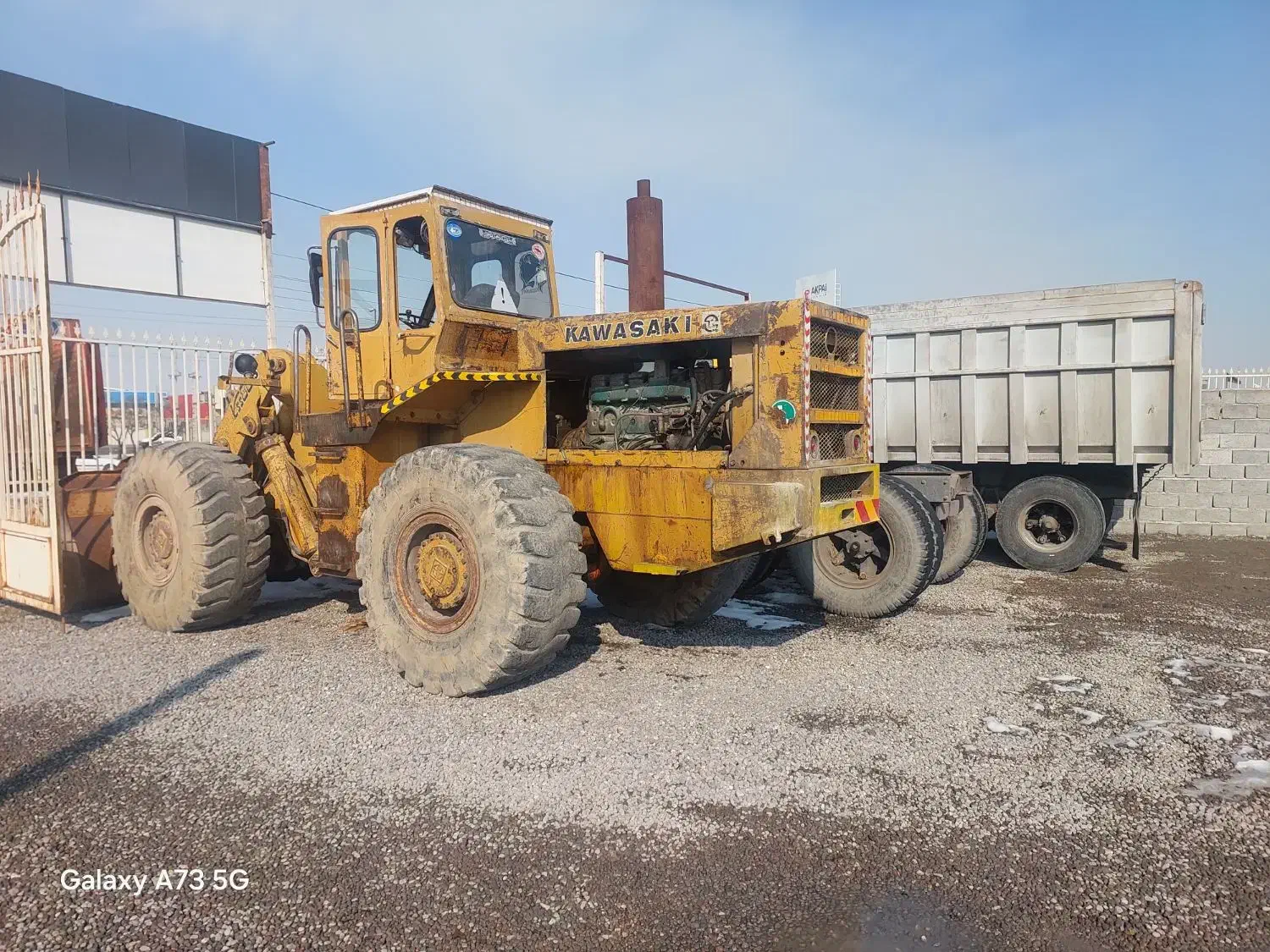 لودر کاوازاکی 80 ب|خودرو سنگین|خسروشاه, |دیوار