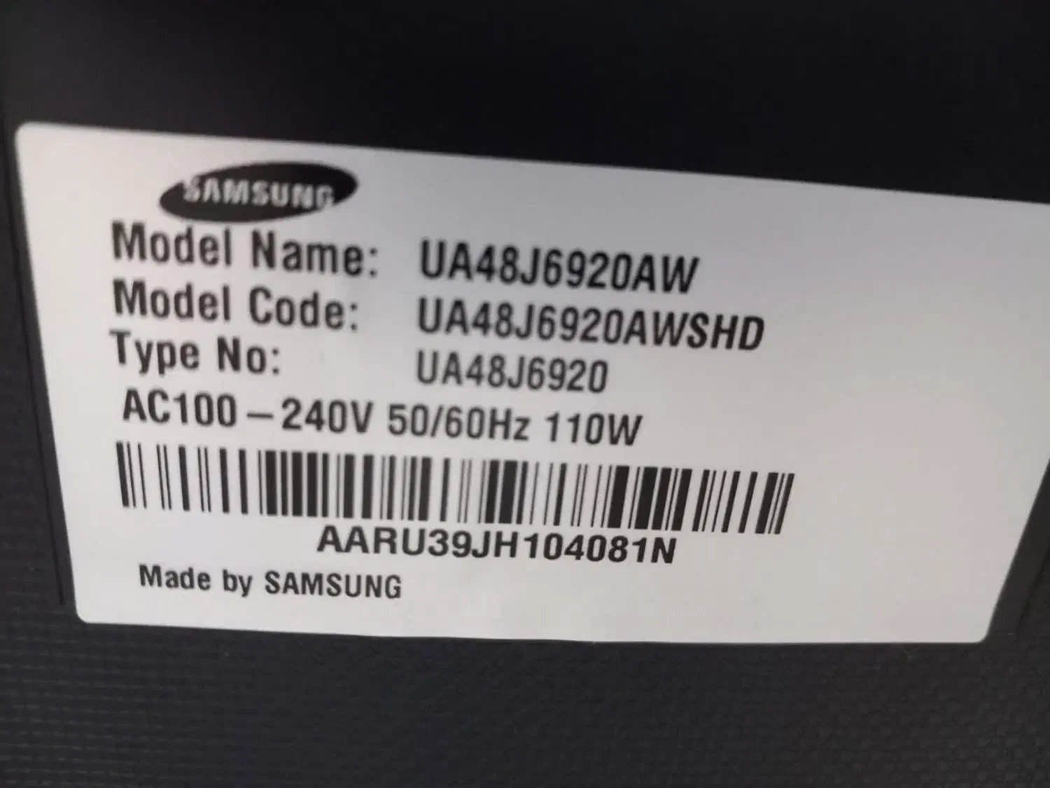 ی دستگاه تلویزیون ۴۸|تلویزیون و پروژکتور|مشکین‌دشت, |دیوار