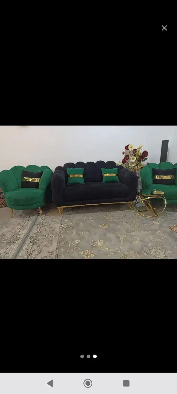 مبل هفت نفره تخت وخوابشو|مبلمان خانگی و میز عسلی|ماهیدشت, |دیوار