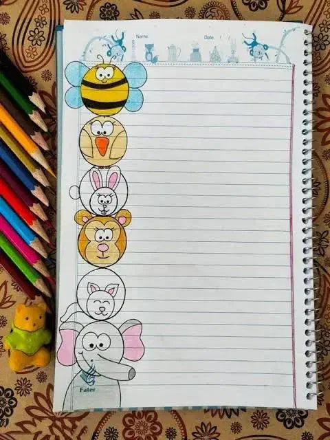 قبول سفارش طراحی دفتر مشق|تابلو، نقاشی، عکس|اسفراین, |دیوار