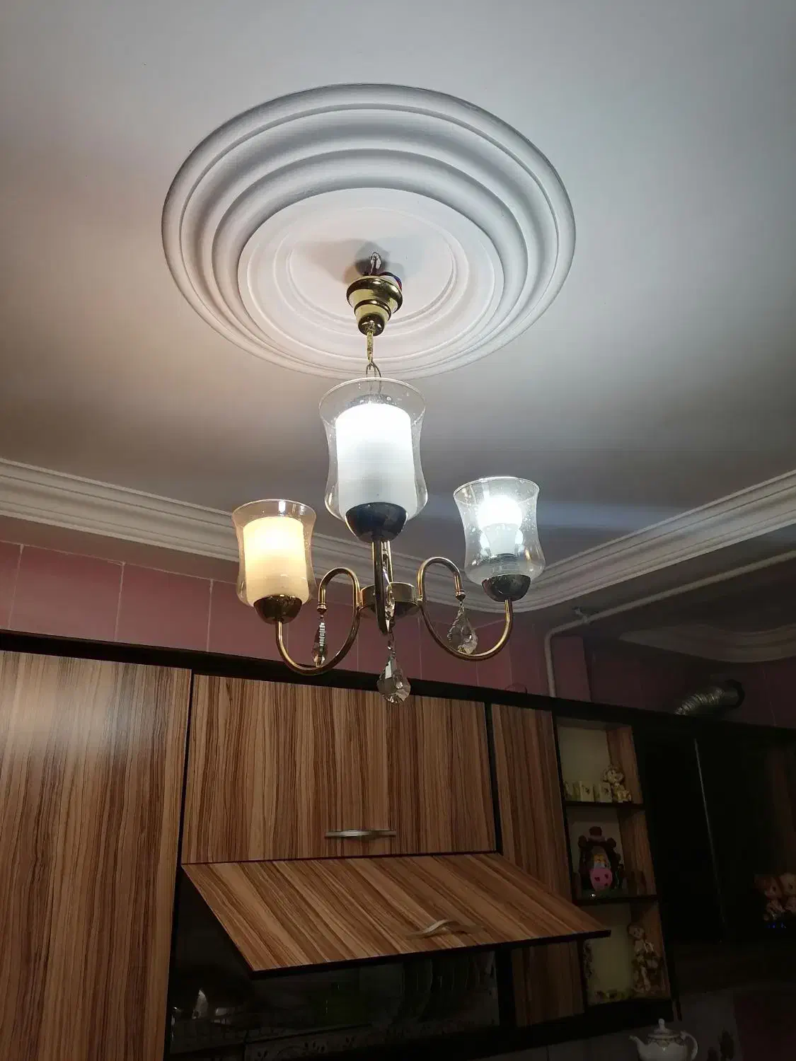 لوستراشپز خونه و اباژور|لوستر و چراغ آویز|آزادشهر, |دیوار