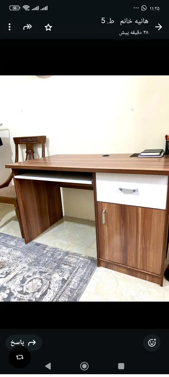 میز تحریر در حد نو|میز تحریر و کامپیوتر|تبریز, |دیوار