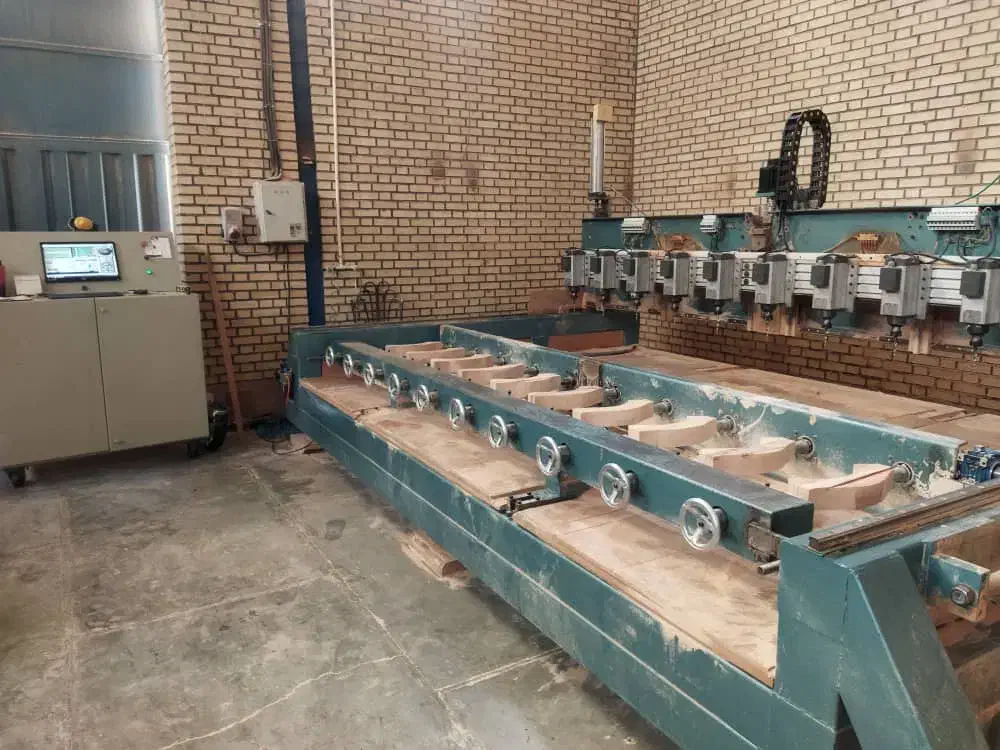 CNC چوب ۱۰ کله|ماشینآلات صنعتی|قنوات, |دیوار