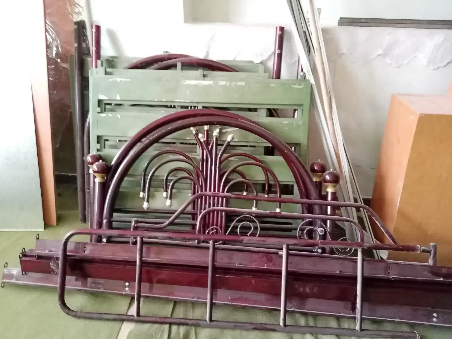 تخت دو طبقه نوجوان|تخت و سرویس خواب|شهرضا, |دیوار