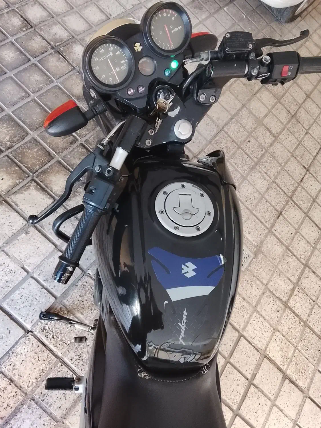 موتور پالس مشکی مدل 90|موتورسیکلت|مشهد, کلاهدوز|دیوار