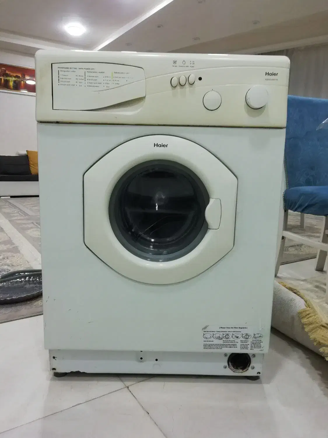 لباسشویی هایر|ماشین لباسشویی و خشککن لباس|دیواندره, |دیوار