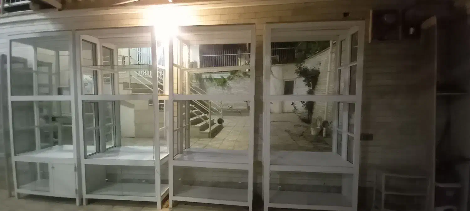 قفسه فروشگاهی آلومینیومی با امکانات در حد|فروشگاه و مغازه|زنجان, |دیوار