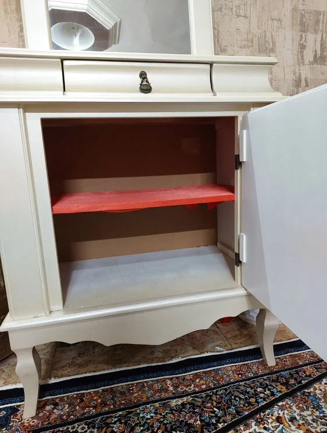 آینه کنسول چوبی|بوفه، ویترین، کنسول|مشهد, کوی المهدی|دیوار