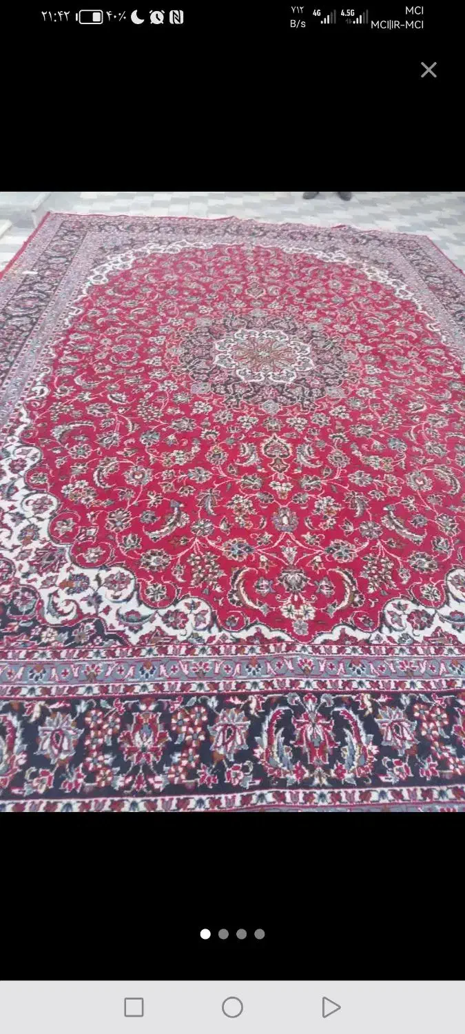 فرش دوازده متری|فرش|قم, چهل درخت‎|دیوار