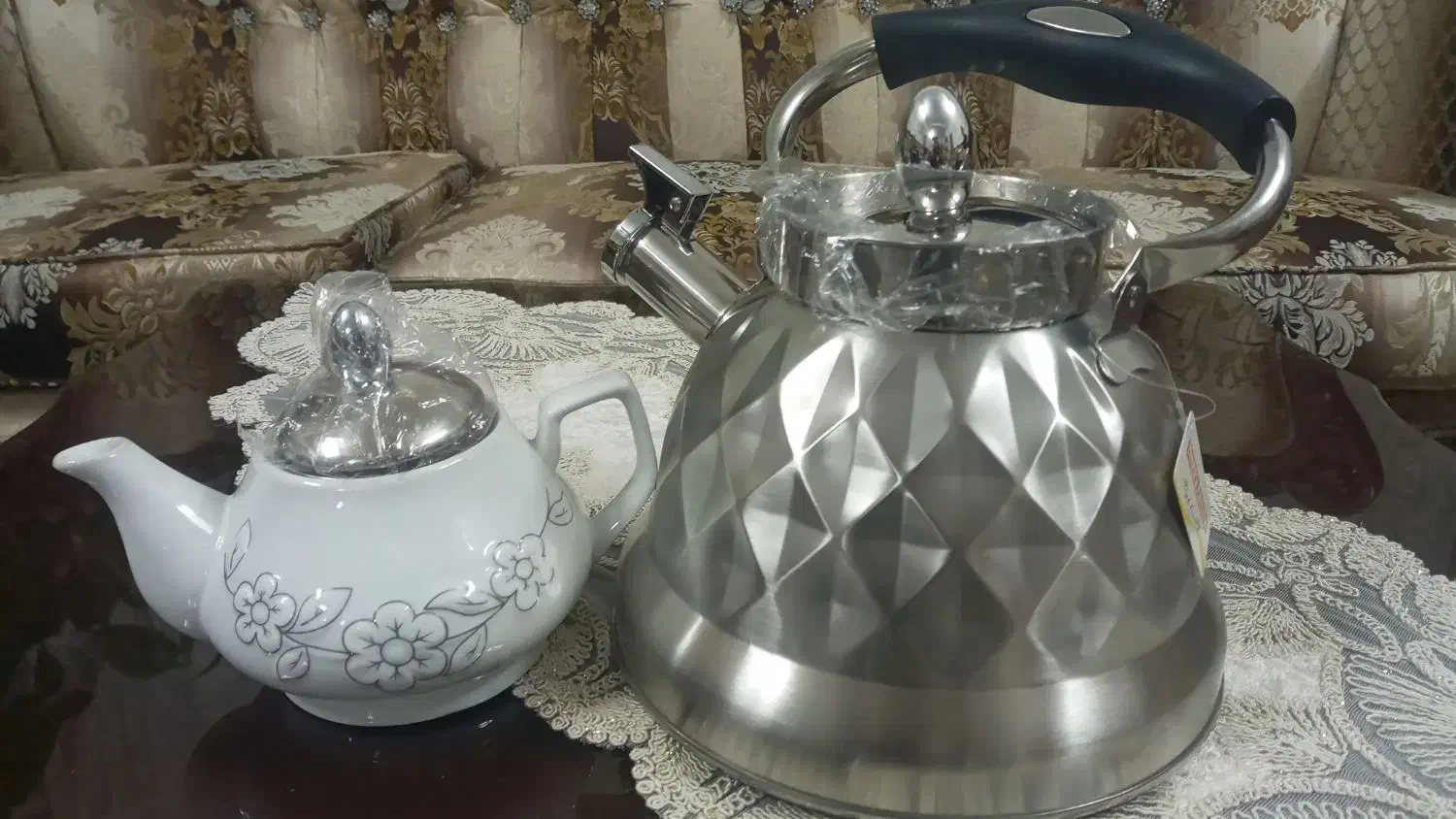 قوری و کتری سوتی|قوری، کتری، قهوه‌ساز دستی|اسلام‌شهر, شهرک سعیدیه|دیوار