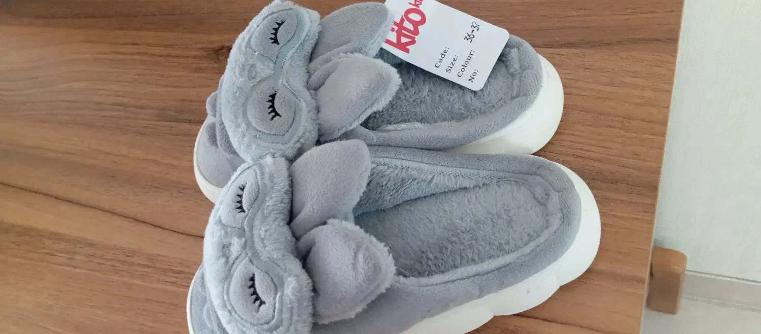 دمپایی پشمی نو نو|کیف، کفش، کمربند|قم, شاه ابراهیم|دیوار