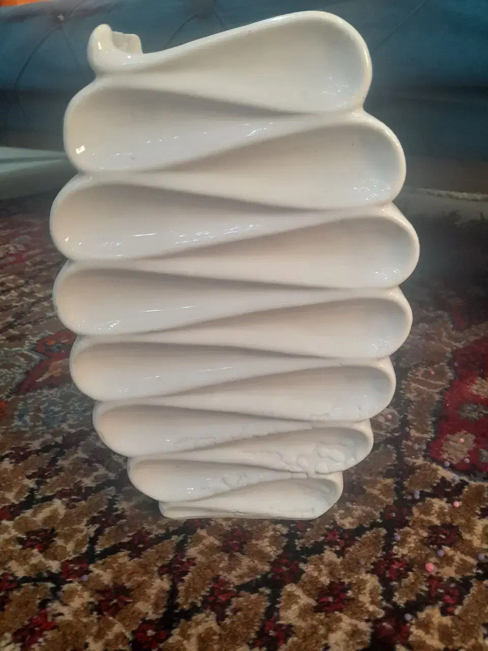 گلدان سرامیکی سفید|صنایع دستی و سایر لوازم تزئینی|تهران, جوادیه تهرانپارس|دیوار