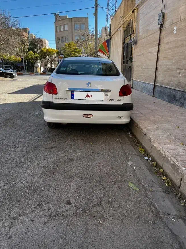 206 sd v8سالم بدون خط خش|خودرو سواری و وانت|اردبیل, |دیوار