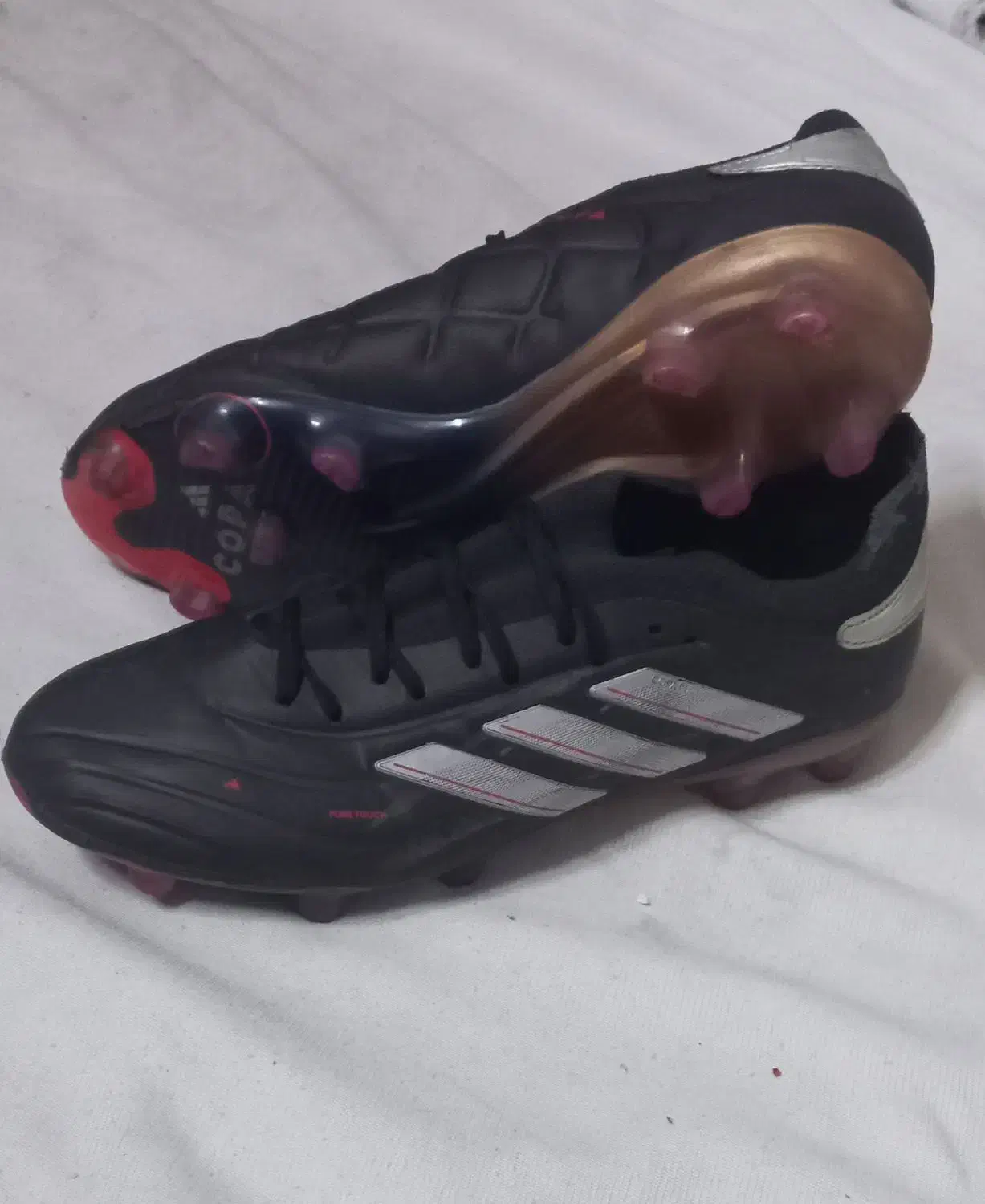 استوک ادیداس کوپا مشکی نو|کیف، کفش، کمربند|ری, فیروزآبادی|دیوار