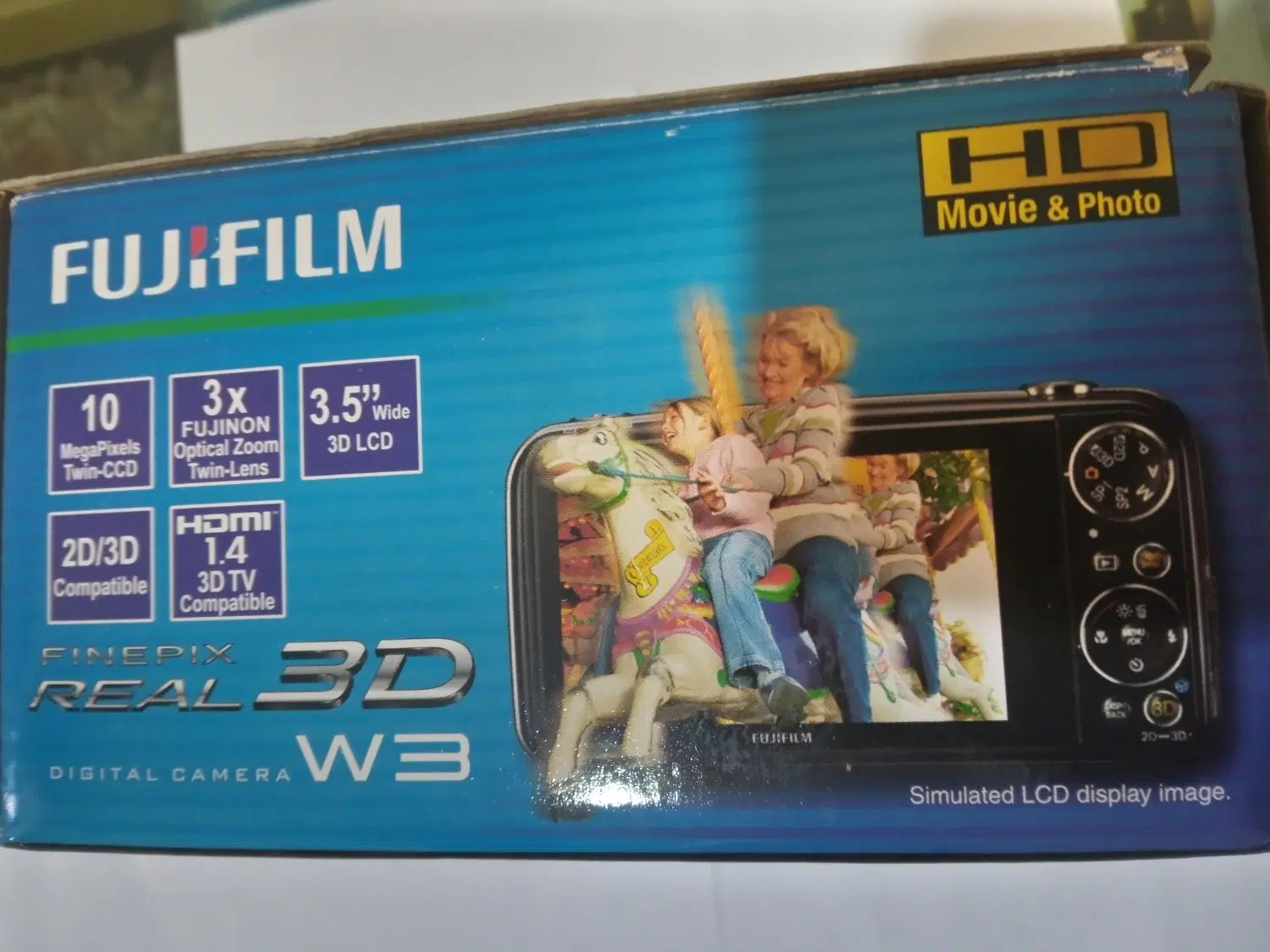 دوربین عکاسی فیلمبرداری ۳ بعدی فوجی 3D W3|دوربین عکاسی و فیلمبرداری|تهران, درختی|دیوار