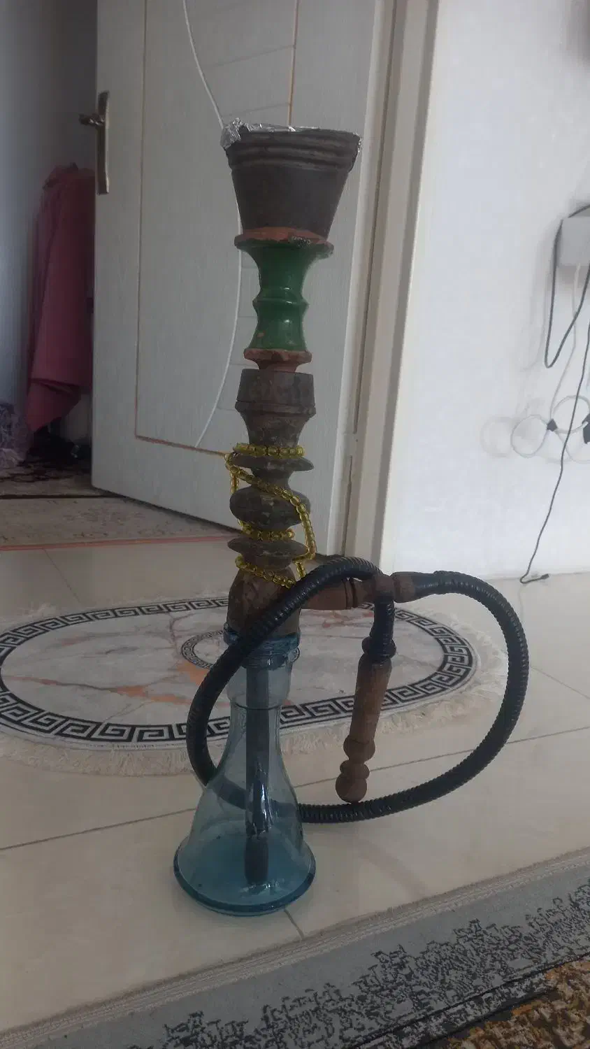 قلیان اصل پارساباد باصدای دلنشین قناری|کلکسیون و سرگرمی|تبریز, |دیوار