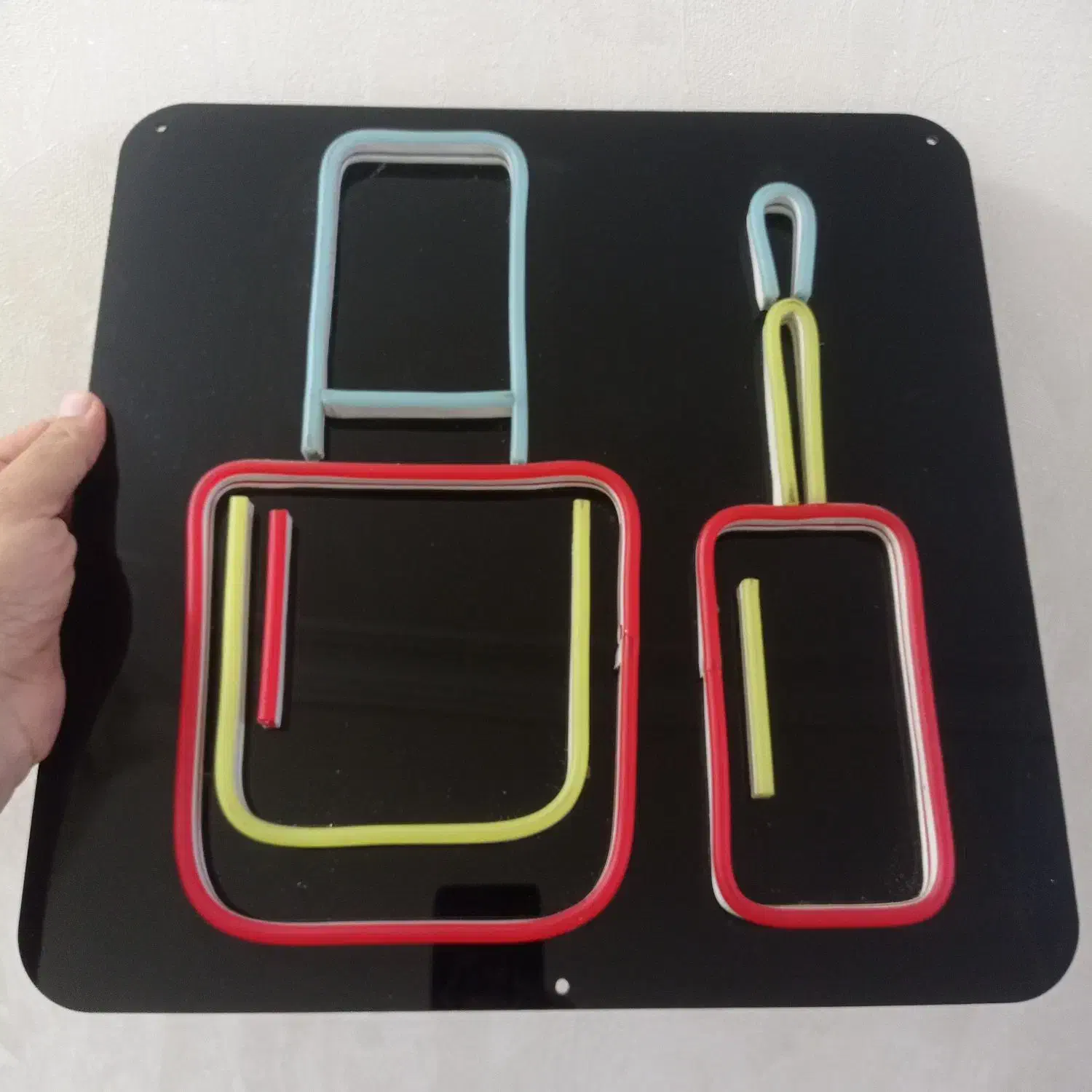 نئون تبلیغاتی-آرایشگاهی|فروشگاه و مغازه|رشت, رشتیان|دیوار