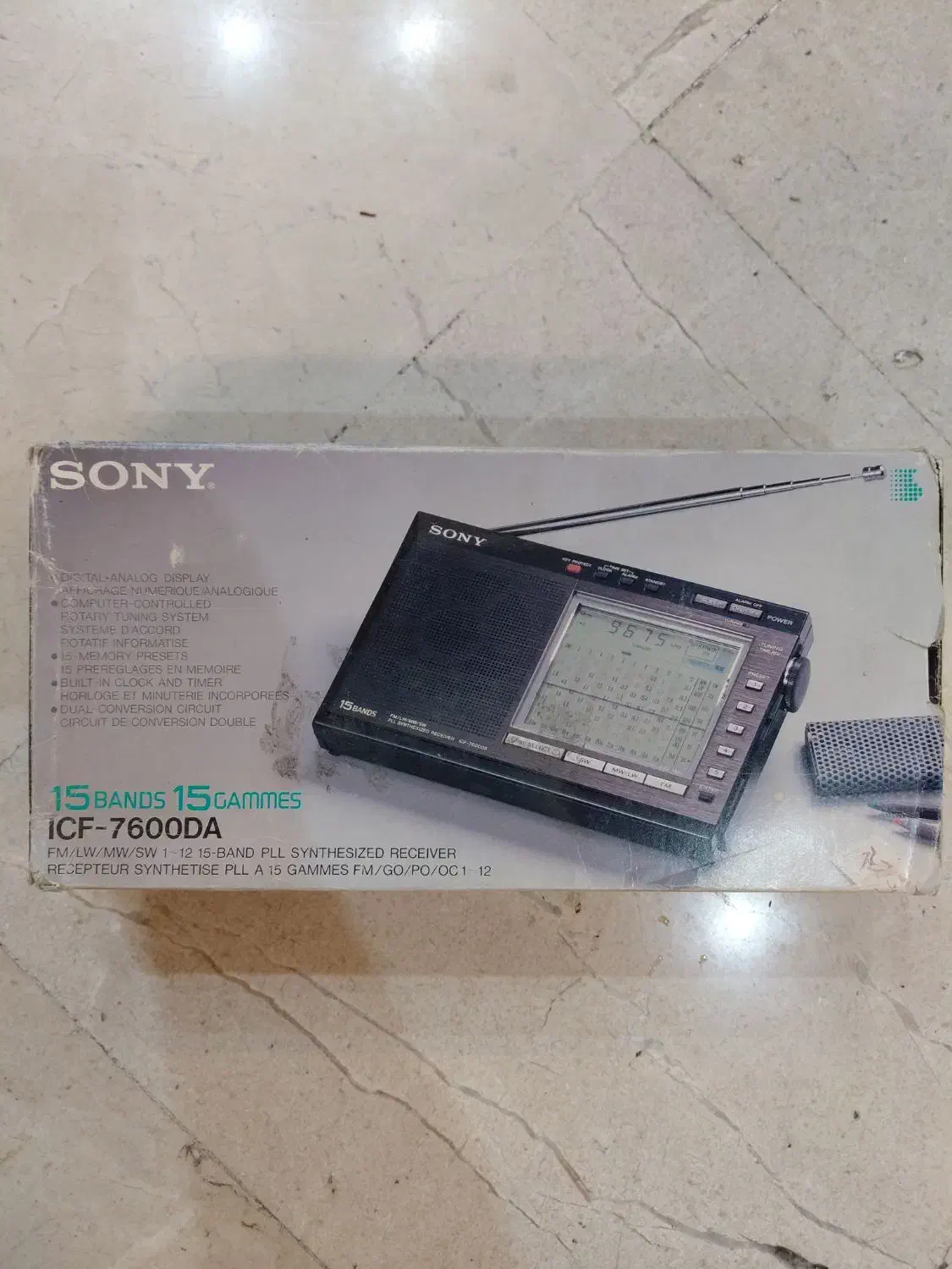 رادیو سونی ۷۶۰۰DA|سیستم صوتی خانگی|ری, دولت‌آباد|دیوار