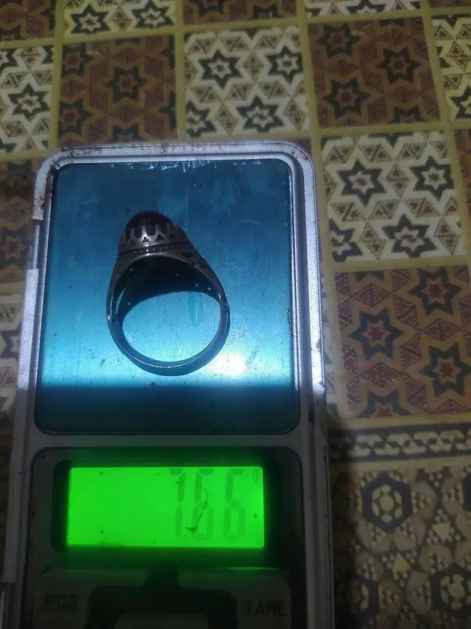 انگشتر یاقوت ، بابا قوری ، قدیمی سنگ قیمتی|جواهرات|گرگان, |دیوار