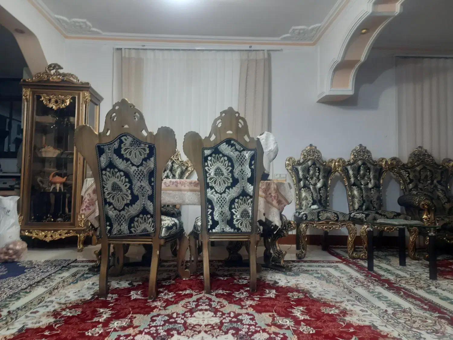 ست استیل مبل ده نفره|مبلمان خانگی و میز عسلی|گنبد کاووس, |دیوار