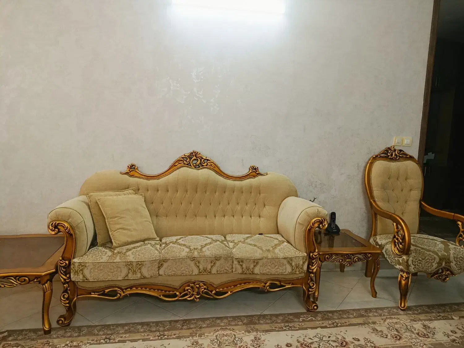 فرش ۱۲متری مبل ۷نفره|فرش|مشهد, چهارچشمه|دیوار